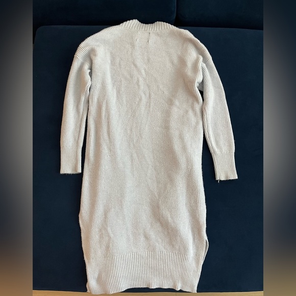 Abercrombie & Fitch Ribbed Duster Cardigan Grey: X-Small - Picture 6 of 6